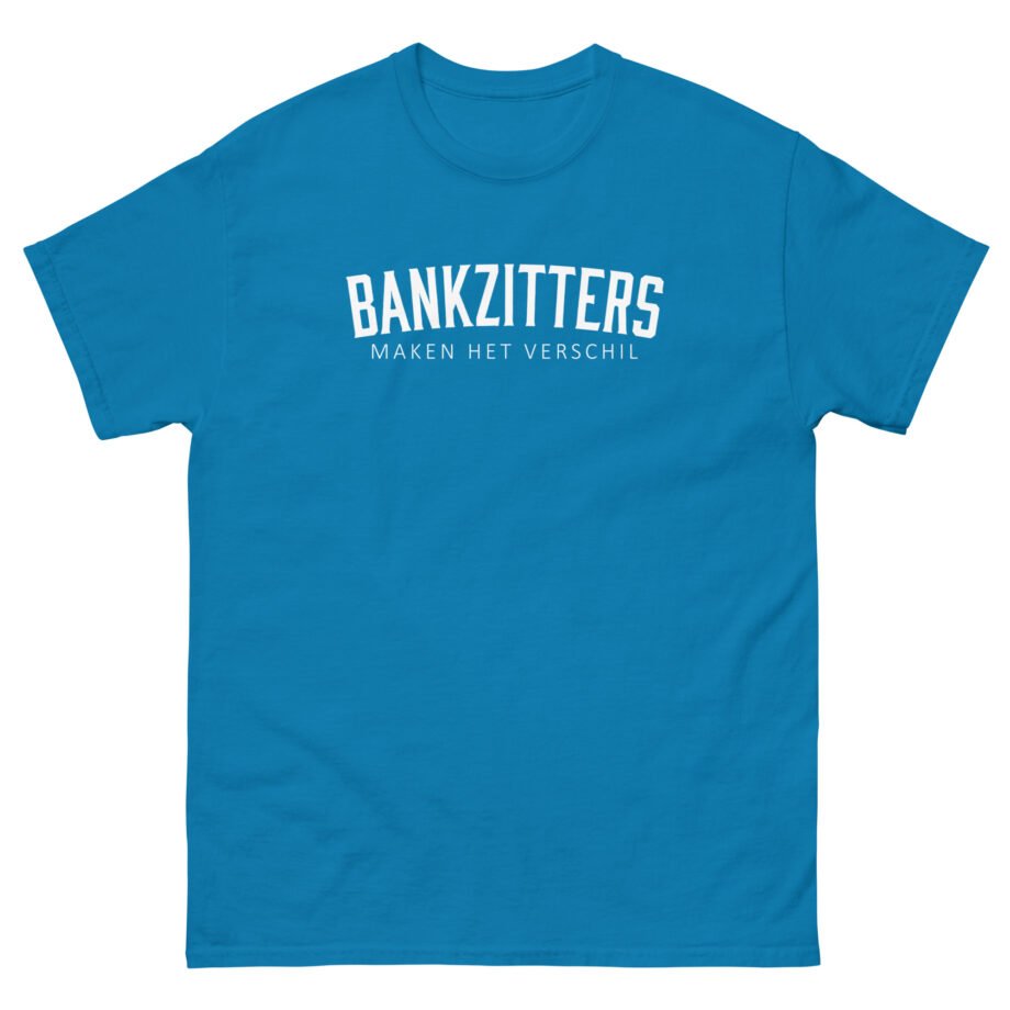 Bankzitters Maken Het Verschil Unisex classic tee
