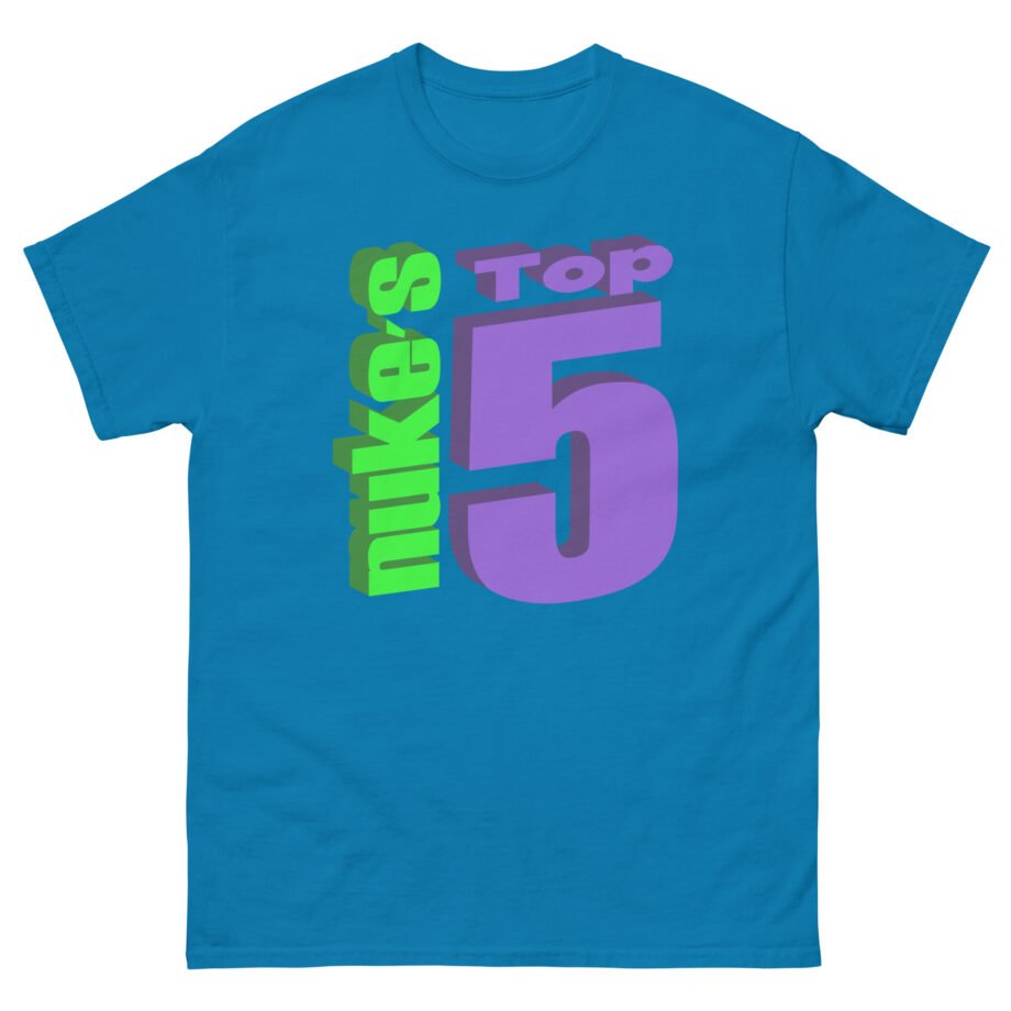 Nukestop5 Checklist Unisex classic tee
