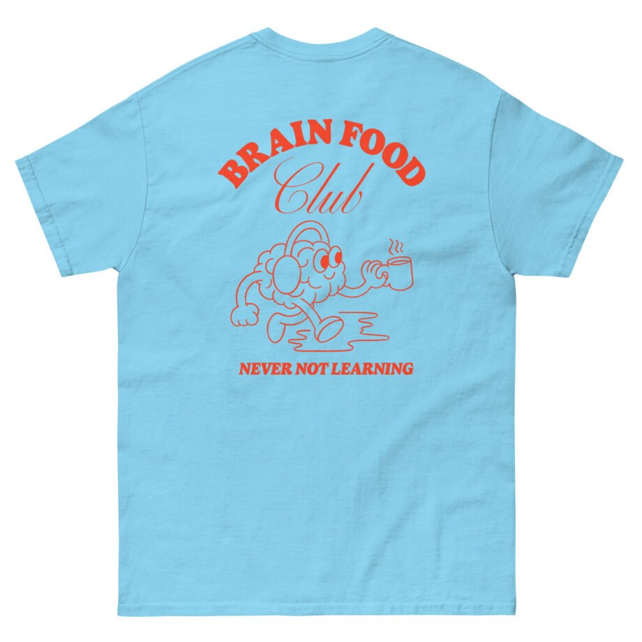 Wissen Weekly BRAIN FOOD CLUB Unisex classic tee
