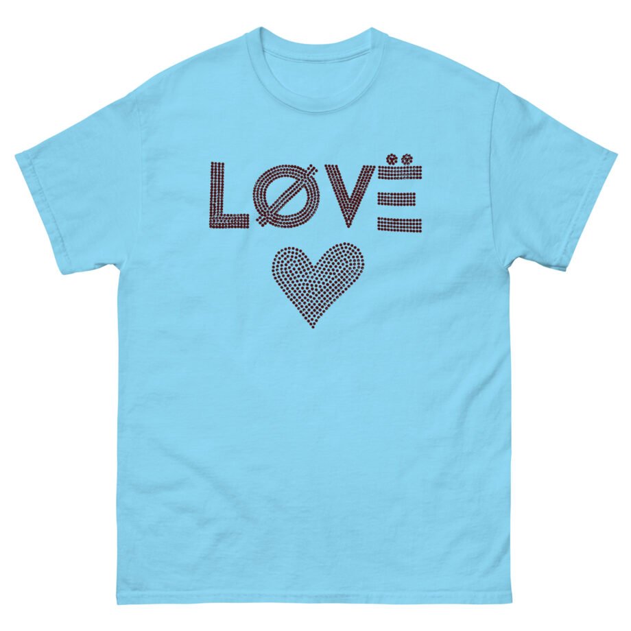 Aaron Carter Bling LØVË Unisex classic tee