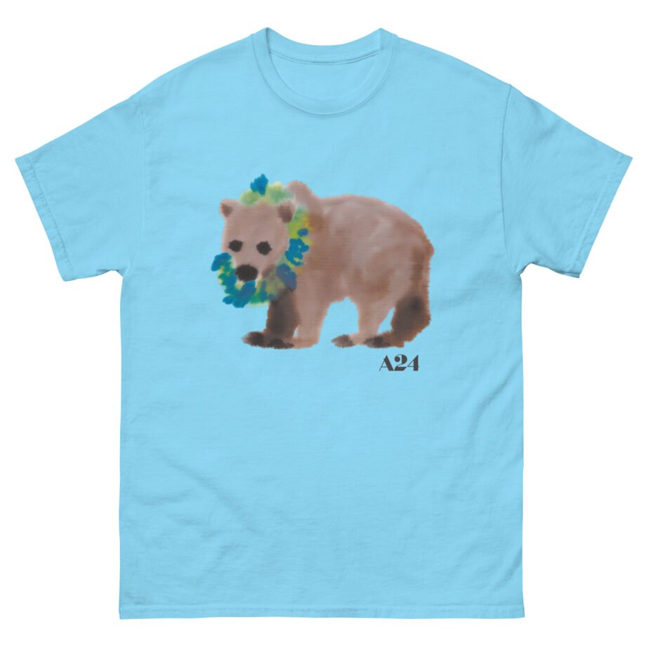 A24 X Rop Van Mierlo Bear Watercolor Unisex classic tee
