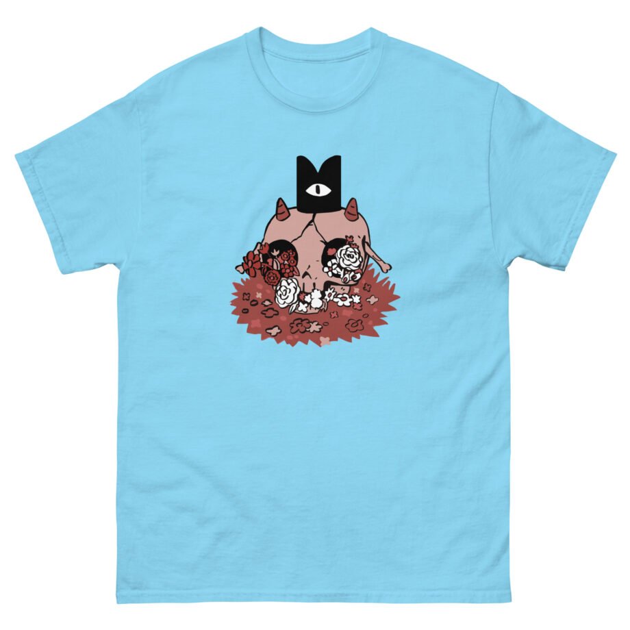 Cult of the Lamb Floral Skull Unisex classic tee