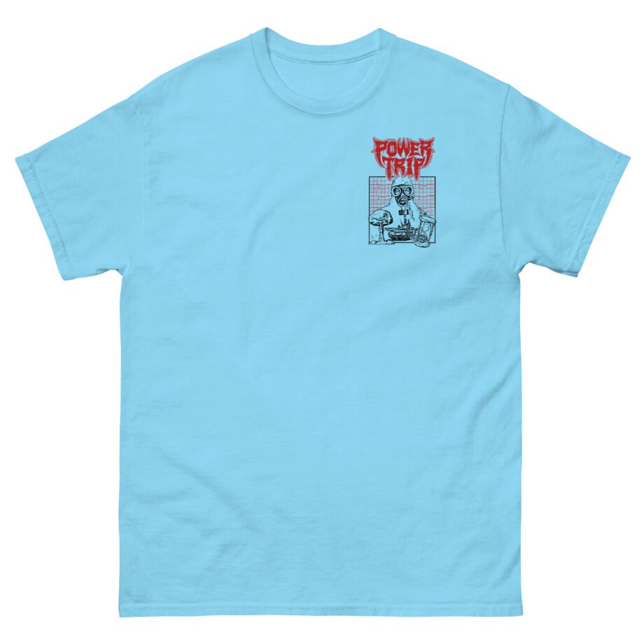 Power Trip Gas Mask Unisex classic tee