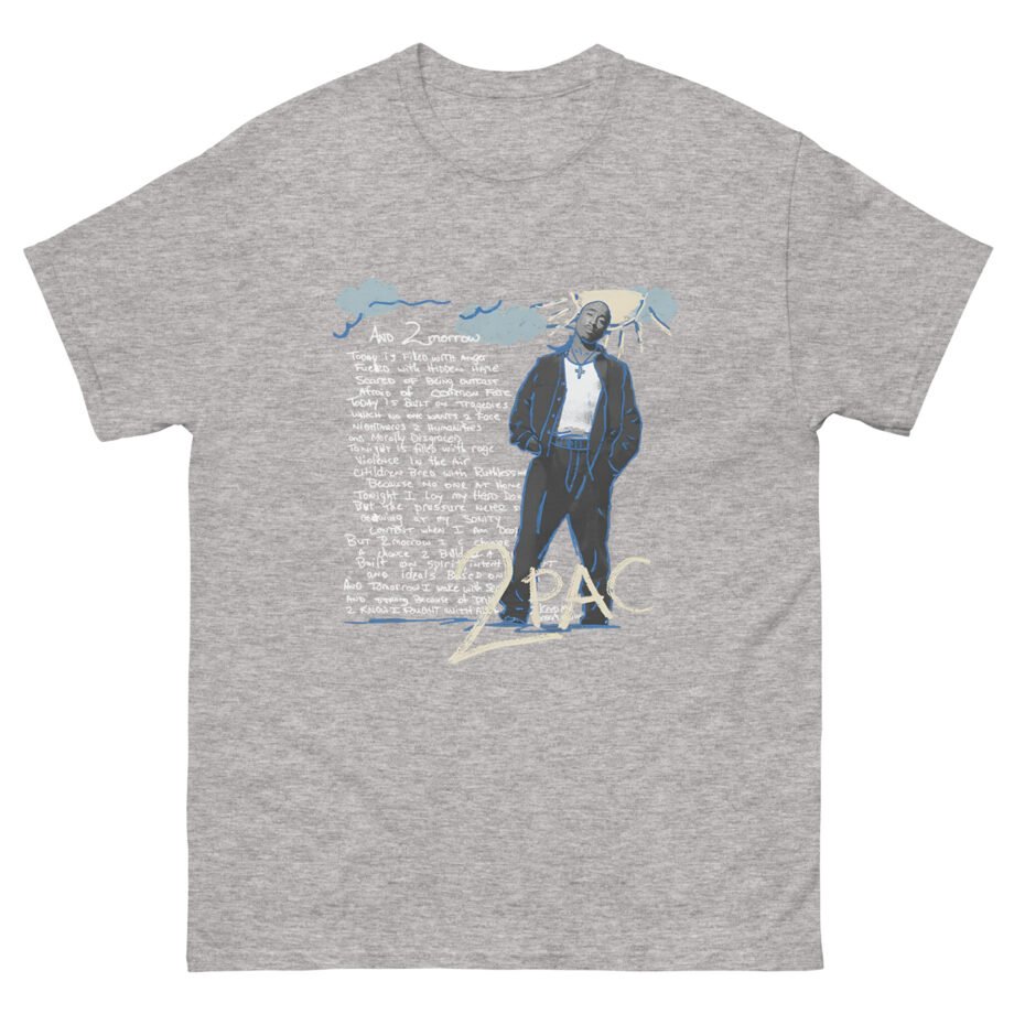 2pac and 2morrow Notebook Unisex classic tee