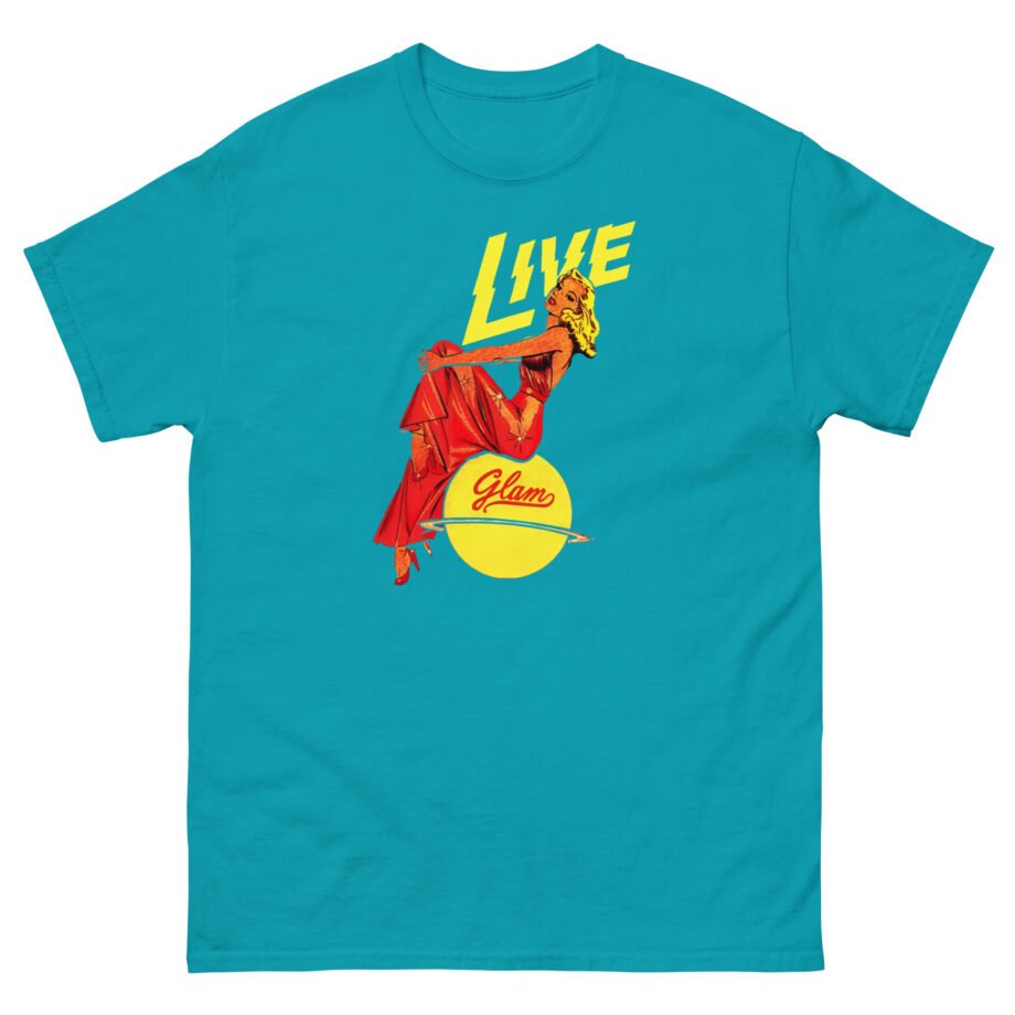 88glam Girl Globe Unisex classic tee