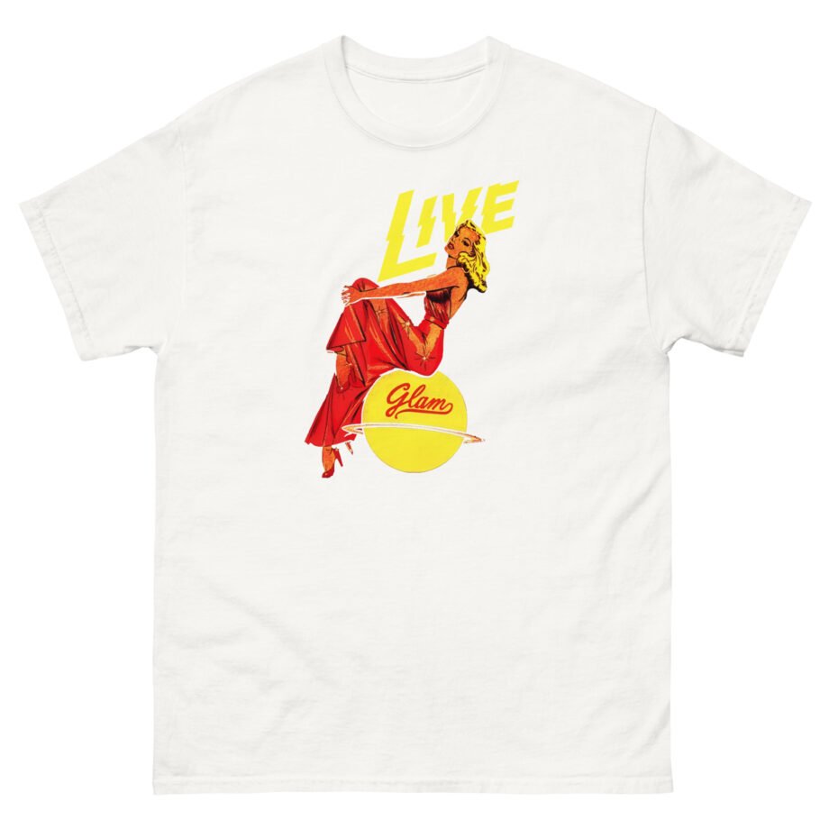 88glam Girl Globe Unisex classic tee