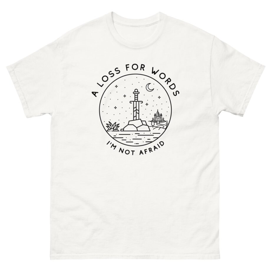 A Loss for Words Sword Unisex classic tee