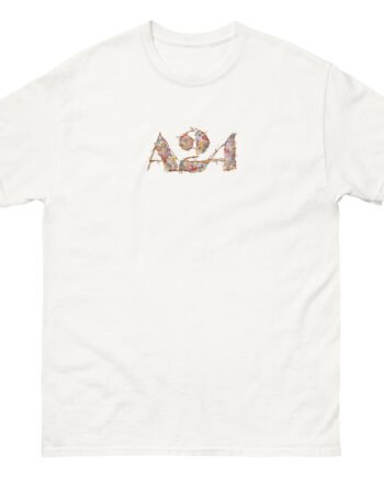 A24 May Queen Embroidered Logo Unisex classic tee