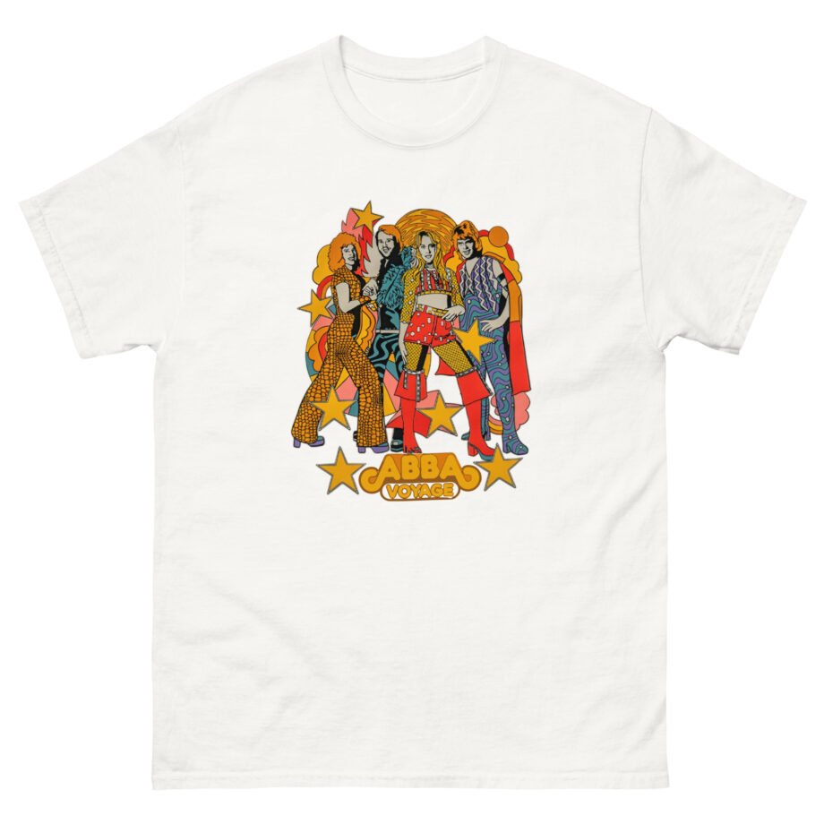 Abba Voyage Illustration Natural Unisex classic tee