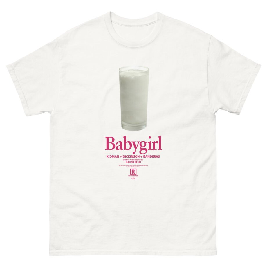 A24 Babygirl Milk Unisex classic tee