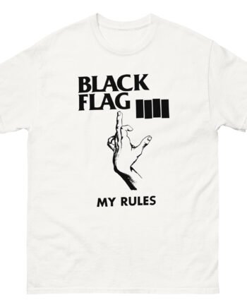 Black Flag My Rules Unisex classic tee