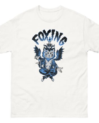 Foxing Four-eyed Cat Unisex classic tee