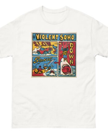 Violent Soho Slow Down Sonic Unisex classic tee