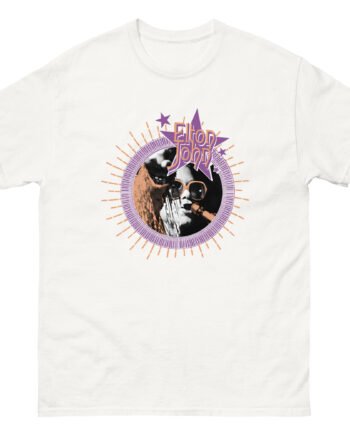 Elton John Farewell GYBR Sunburst Piano Frame Photo Unisex classic tee