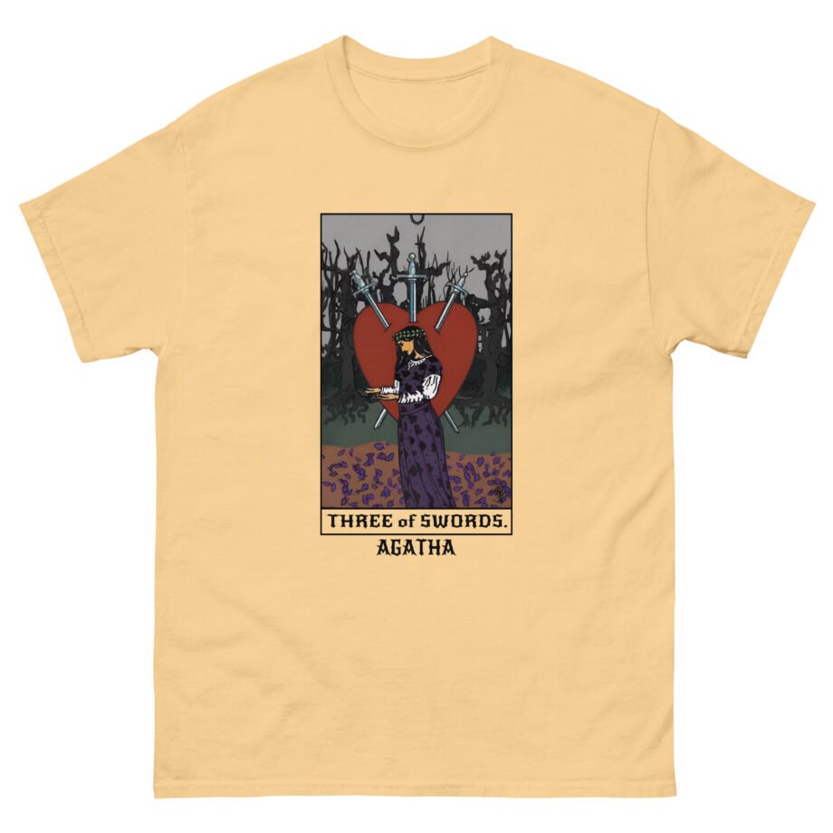 Marvel Agatha Three of Swords Tarot Unisex classic tee