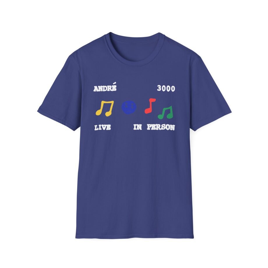 Andre 3000 Cactus Live in Person Unisex Softstyle T-shirt