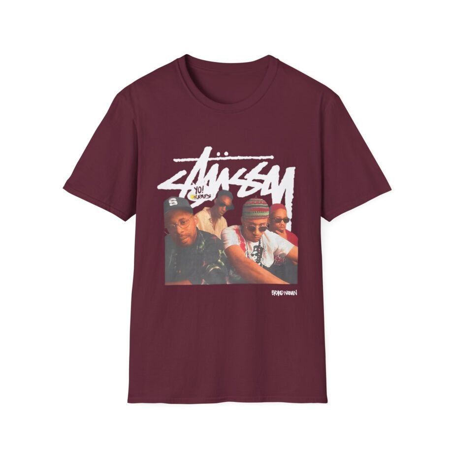 Brand Nubian Stussy Mtv Raps Brand Unisex Softstyle T-shirt
