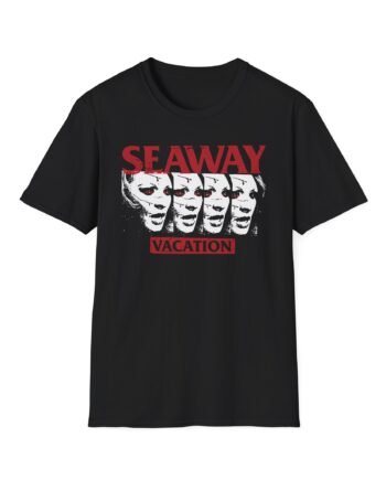 Seaway Vacation Face Unisex Softstyle T-shirt