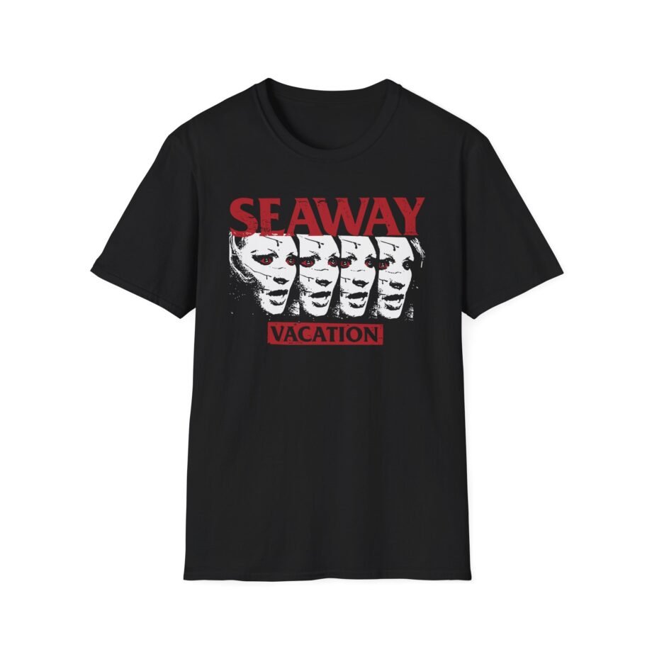Seaway Vacation Face Unisex Softstyle T-shirt
