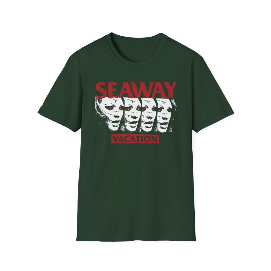 Seaway Vacation Face Unisex Softstyle T-shirt