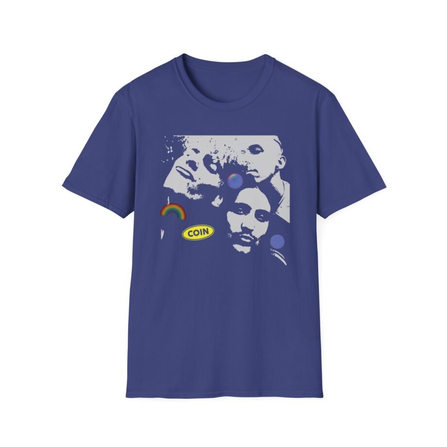 Coin Rainbow Kiss Unisex Softstyle T-shirt