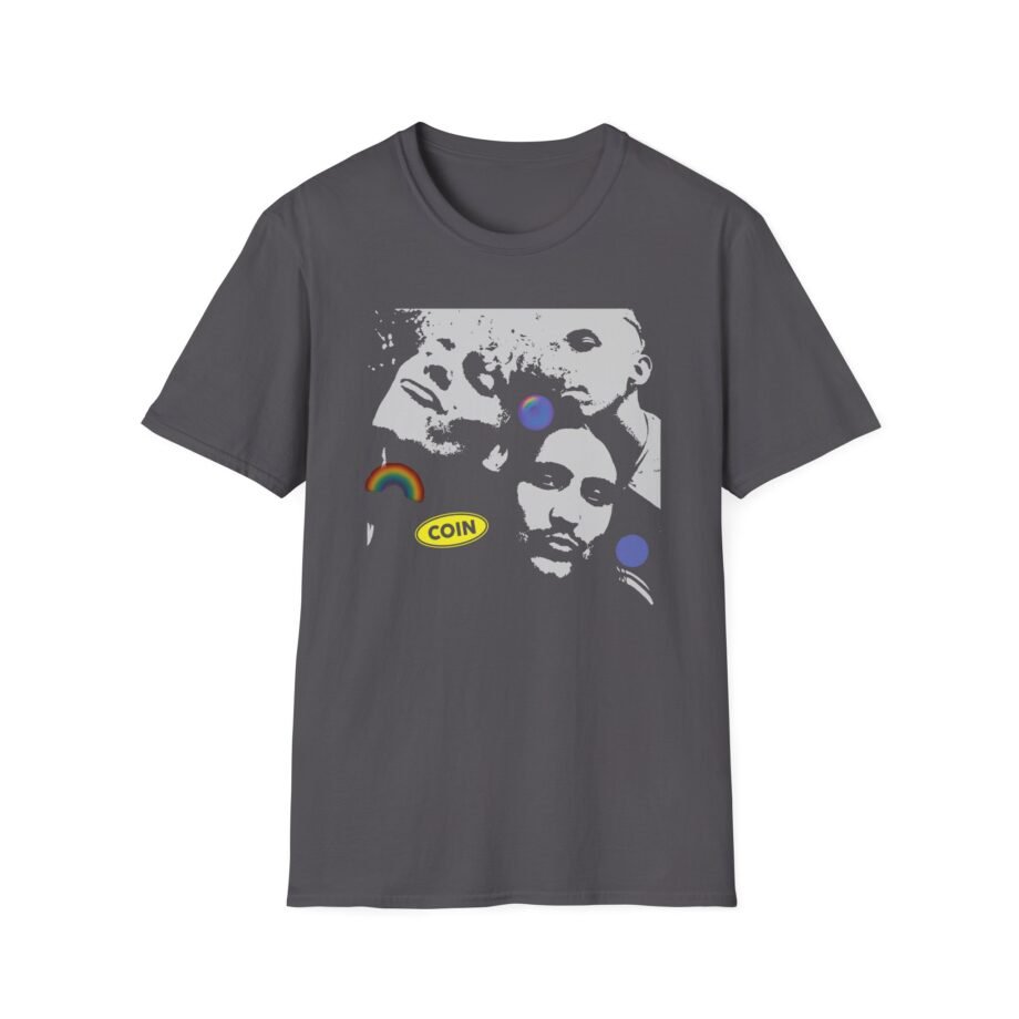 Coin Rainbow Kiss Unisex Softstyle T-shirt