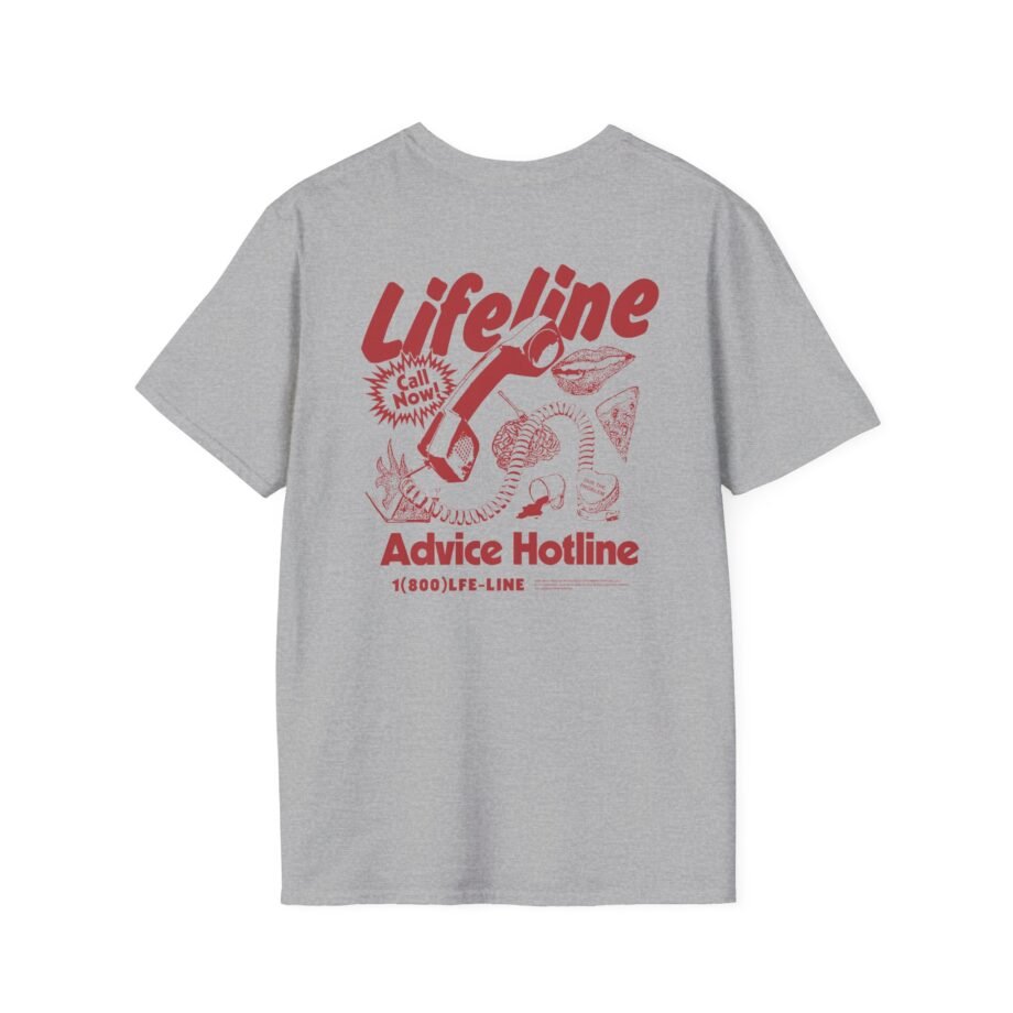 Chris D Elia Lifeline Advice Hotline Unisex Softstyle T-shirt