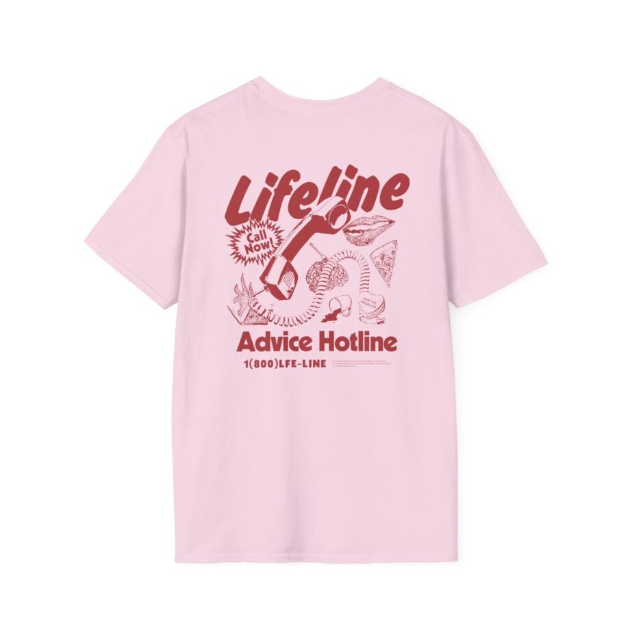 Chris D Elia Lifeline Advice Hotline Unisex Softstyle T-shirt