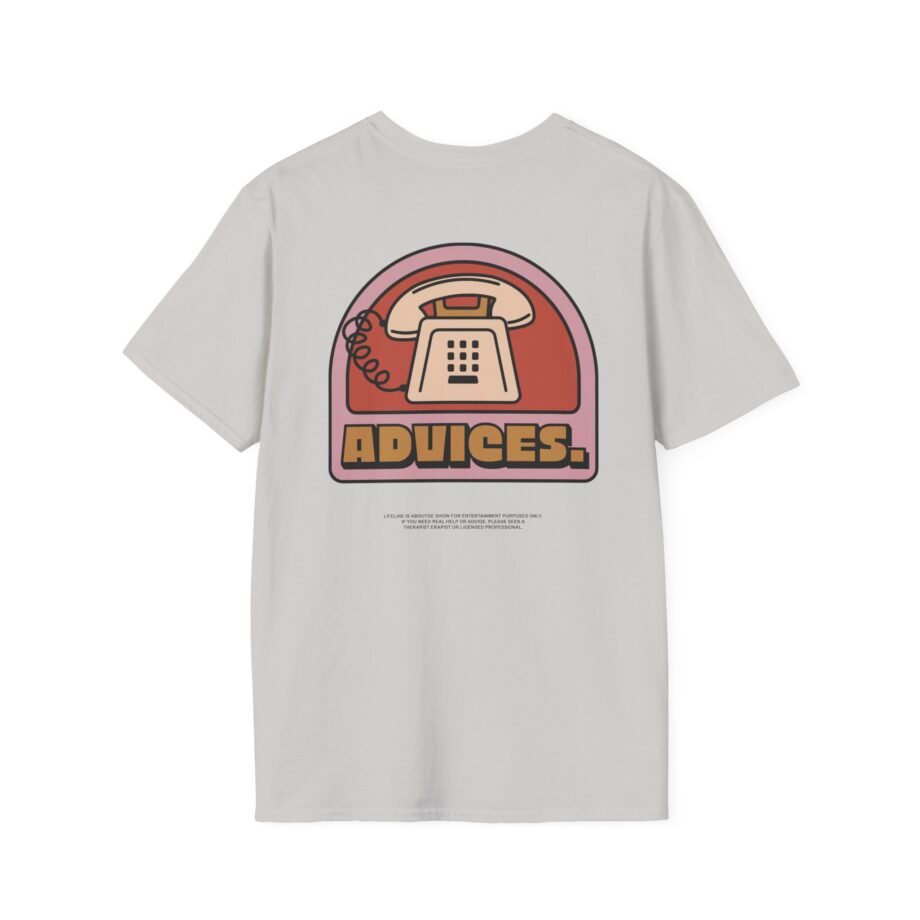 Chris D Elia Advices Natural Unisex Softstyle T-shirt