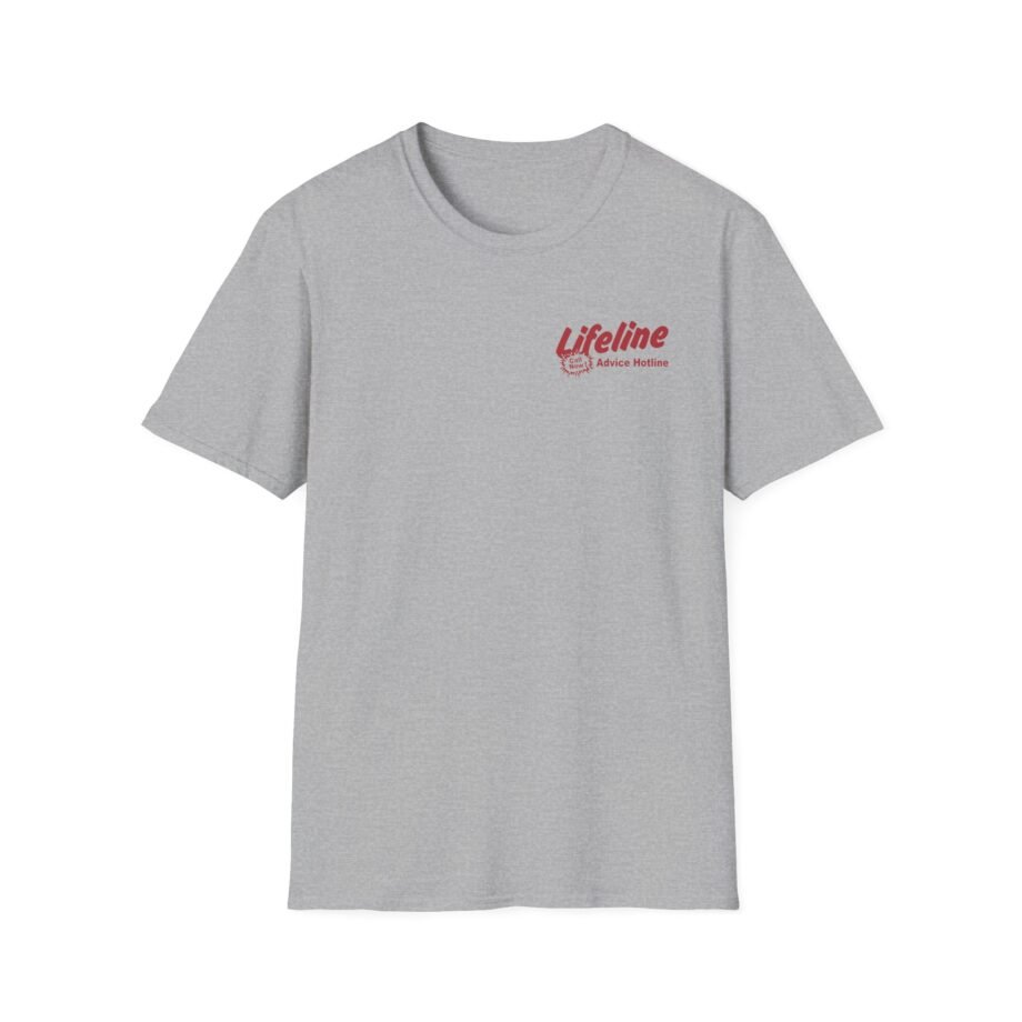 Chris D Elia Lifeline Advice Hotline Unisex Softstyle T-shirt