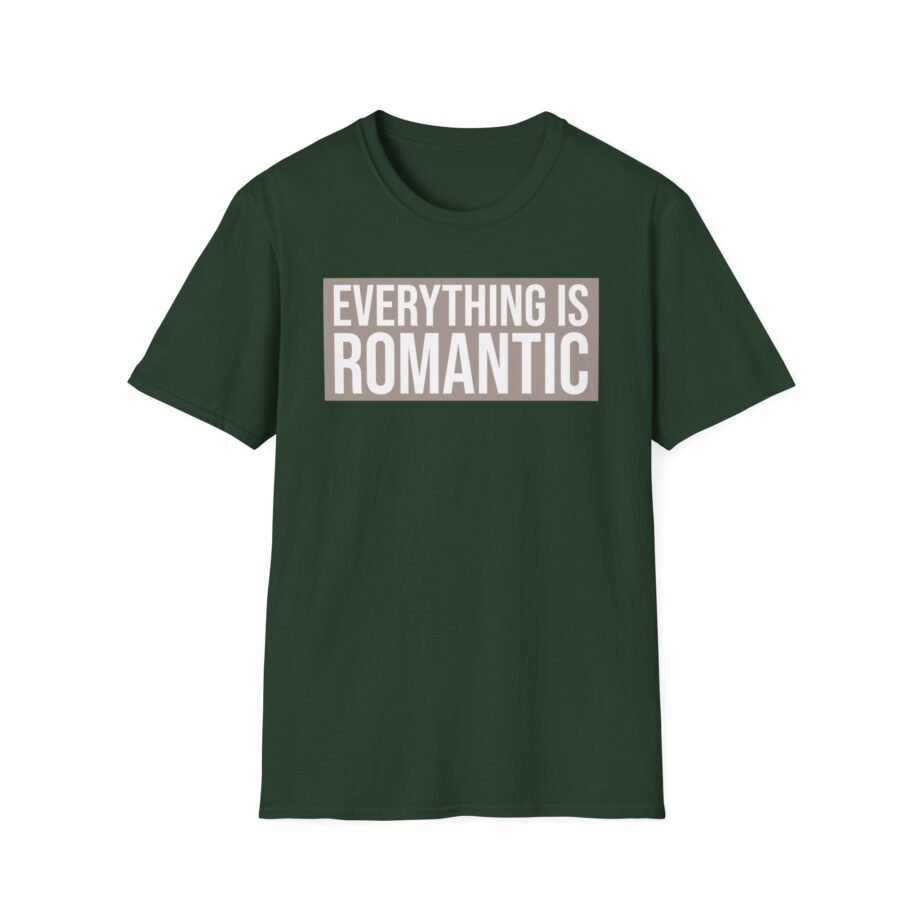 Brat Everything is Romantic Unisex Softstyle T-shirt
