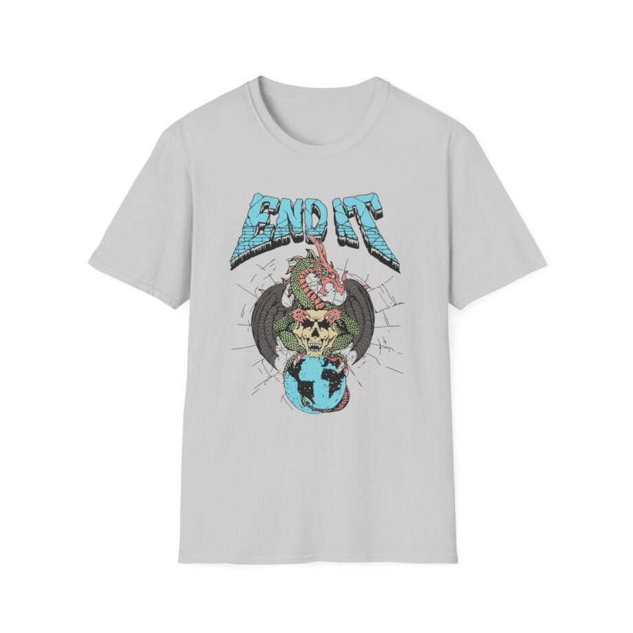 End It Mech Unisex Softstyle T-Shirt