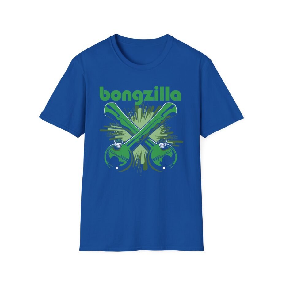 Bongzilla Crossed Bongs Unisex Softstyle T-shirt