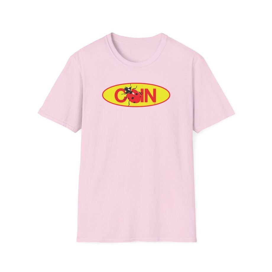 Coin Ladybug Logo Unisex Softstyle T-shirt