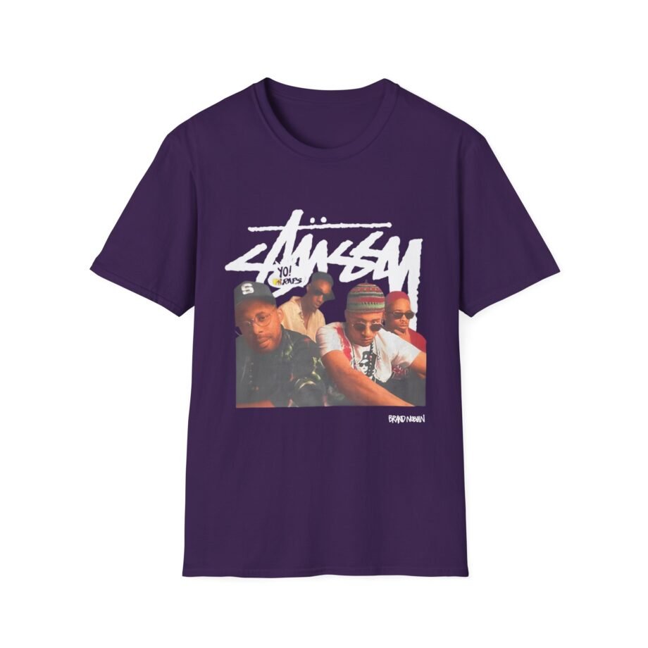 Brand Nubian Stussy Mtv Raps Brand Unisex Softstyle T-shirt