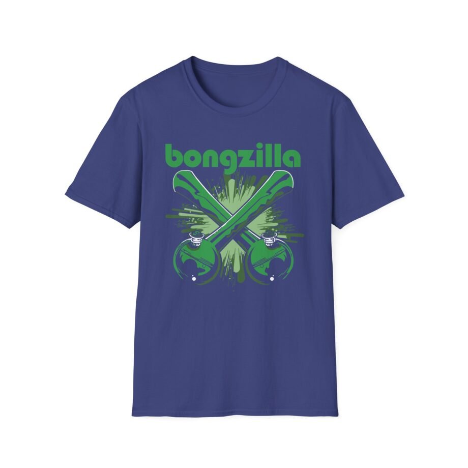 Bongzilla Crossed Bongs Unisex Softstyle T-shirt
