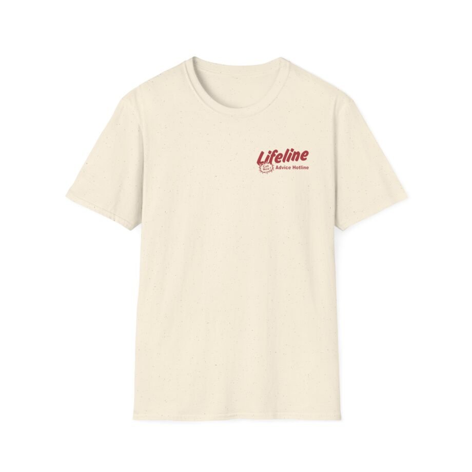 Chris D Elia Lifeline Advice Hotline Unisex Softstyle T-shirt