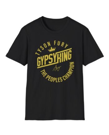 Tyson Fury the Peoples Champion Unisex Softstyle T-shirt