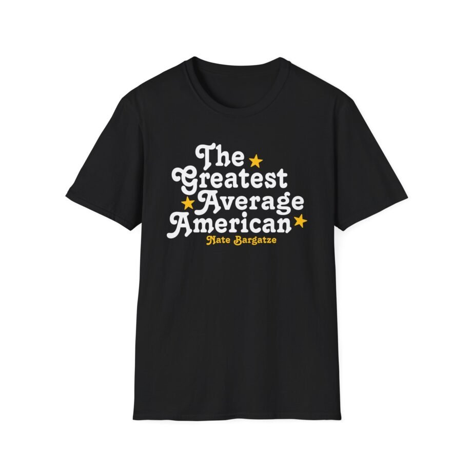The Greatest Average American Nate Bargatze Unisex Softstyle T-shirt
