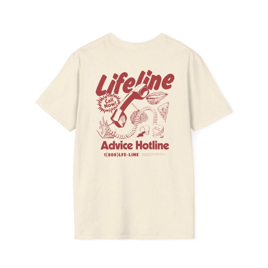 Chris D Elia Lifeline Advice Hotline Unisex Softstyle T-shirt