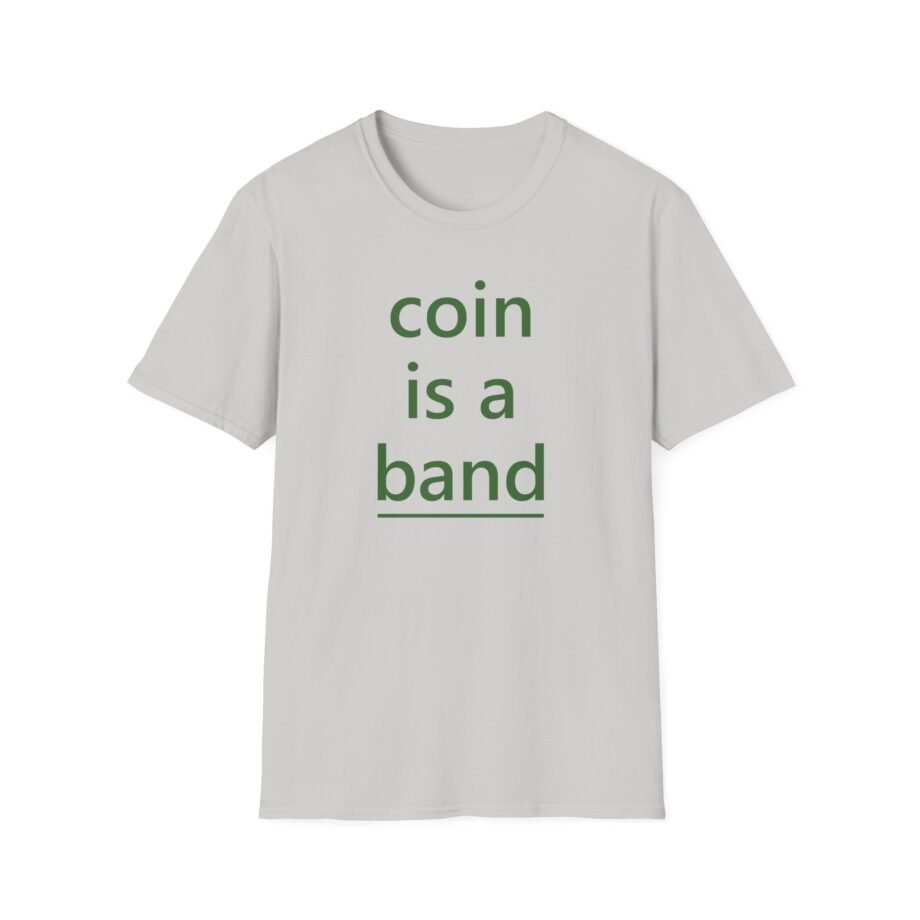 Coin is a Band Mushroom Unisex Softstyle T-shirt