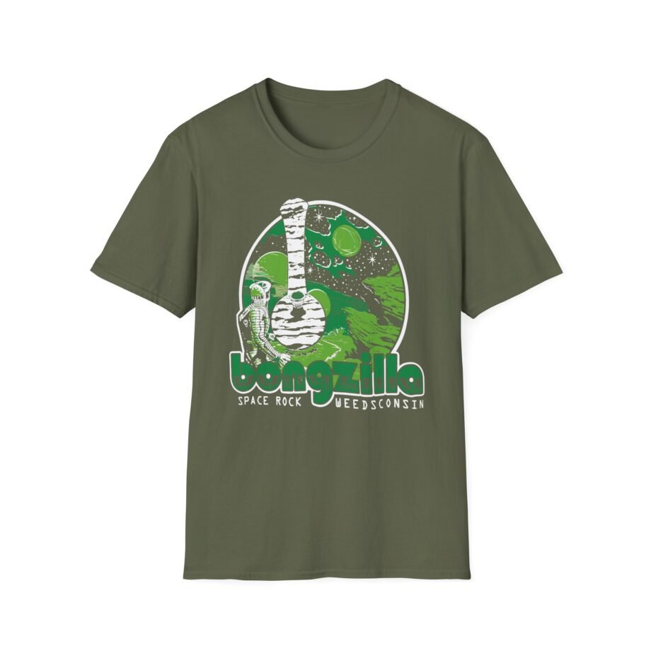 Bongzilla Space Rock Unisex Softstyle T-shirt