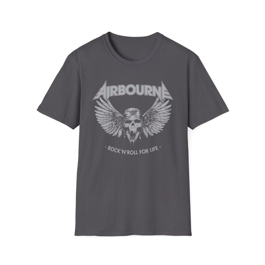 Airbourne Rock N Roll for Life Unisex Softstyle T-shirt