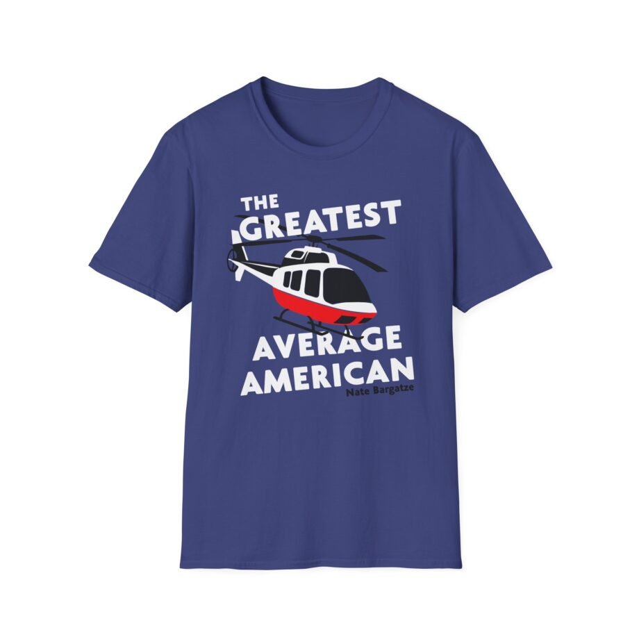 The Greatest Average American Nate Bargatze Unisex Softstyle T-shirt