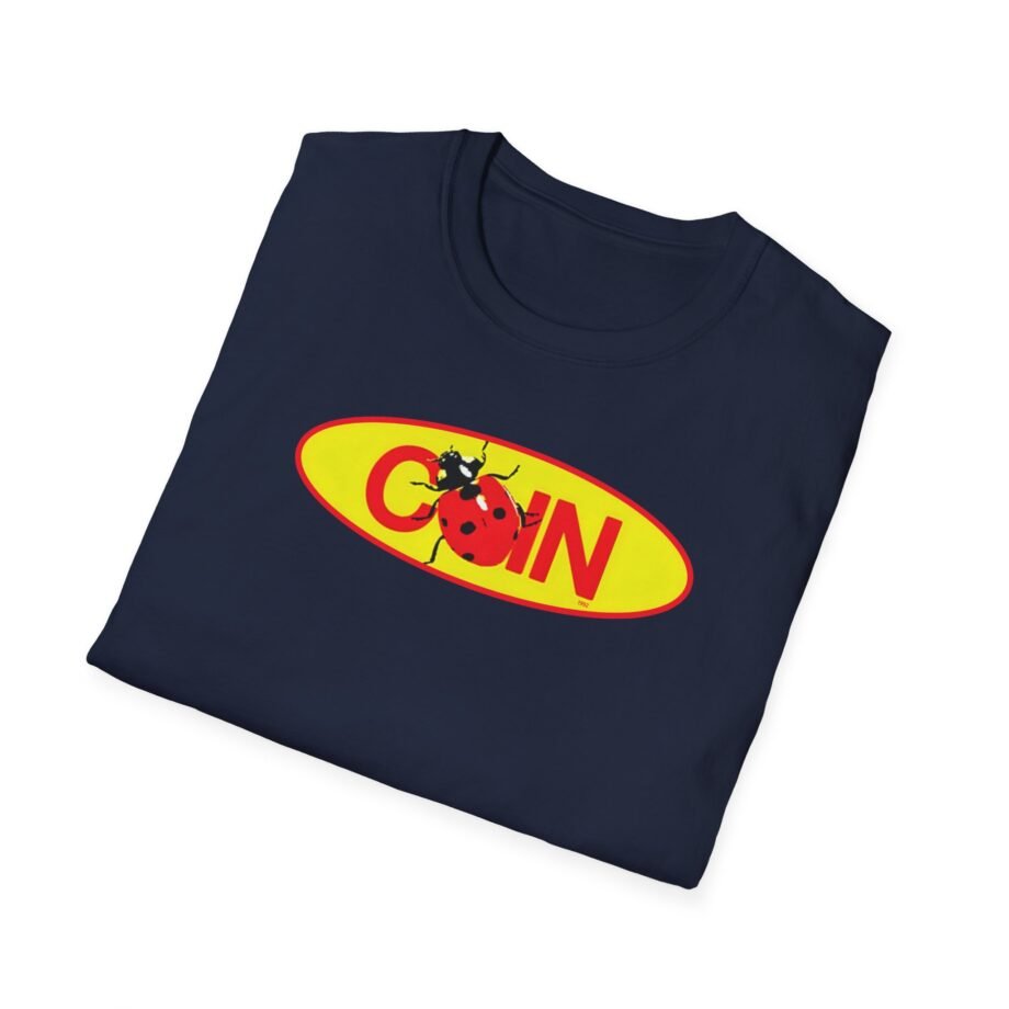 Coin Ladybug Logo Unisex Softstyle T-shirt