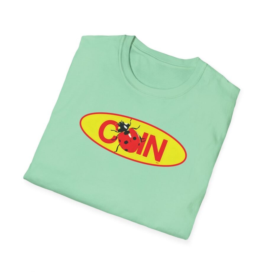 Coin Ladybug Logo Unisex Softstyle T-shirt