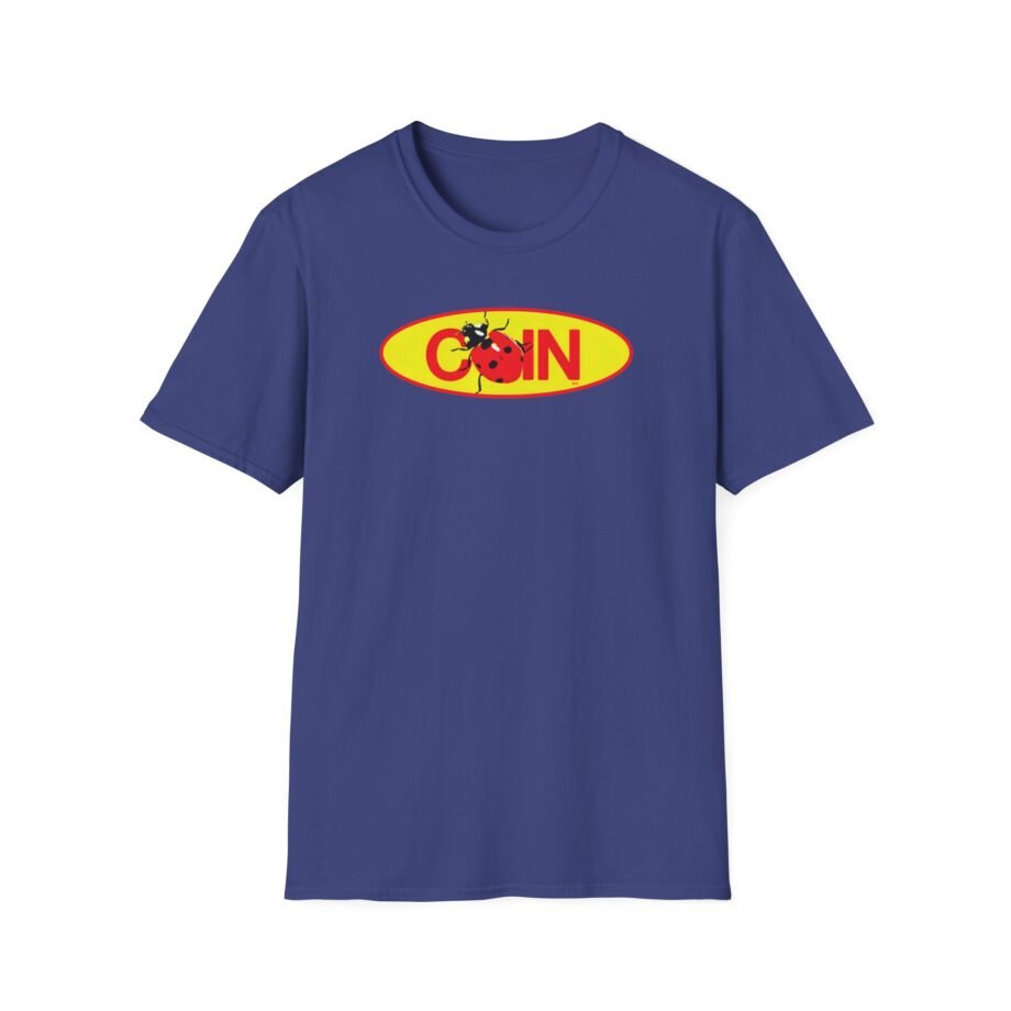 Coin Ladybug Logo Unisex Softstyle T-shirt