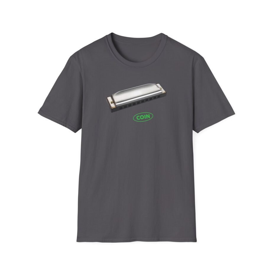 Coin Harmonica Unisex Softstyle T-shirt