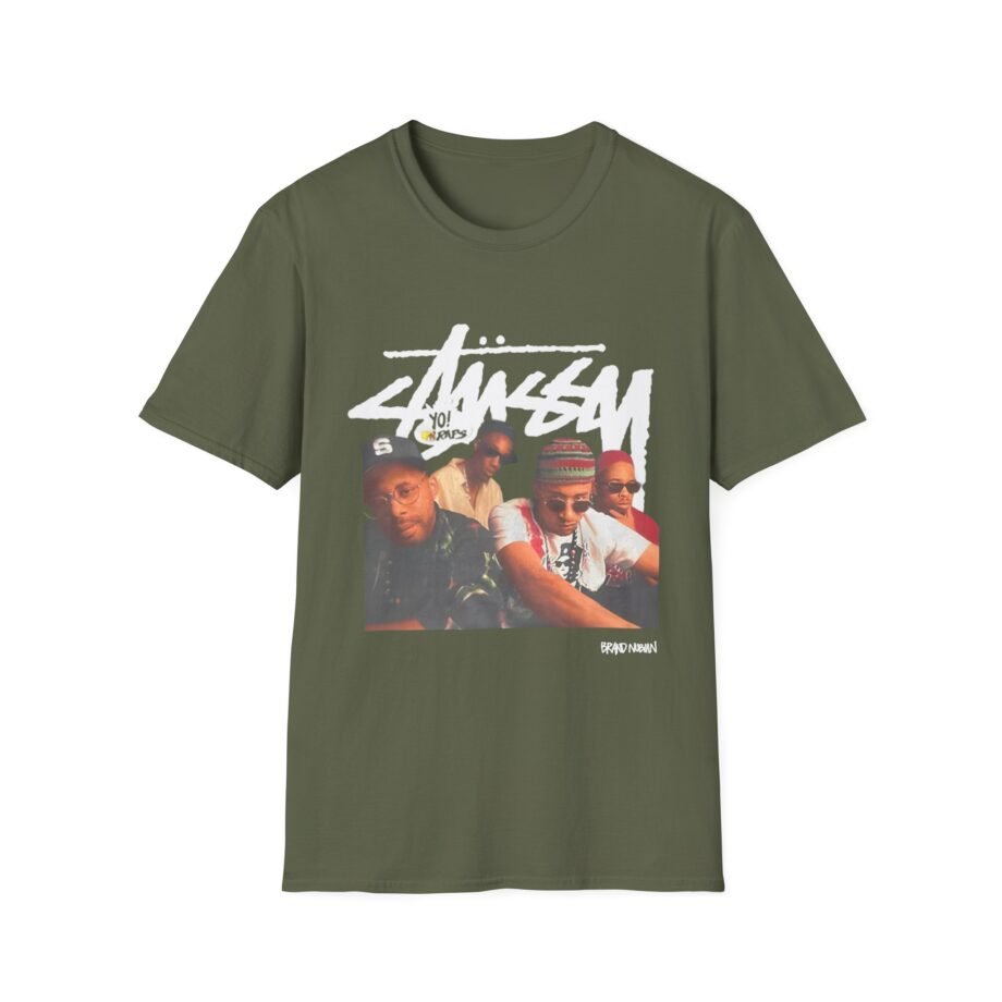 Brand Nubian Stussy Mtv Raps Brand Unisex Softstyle T-shirt