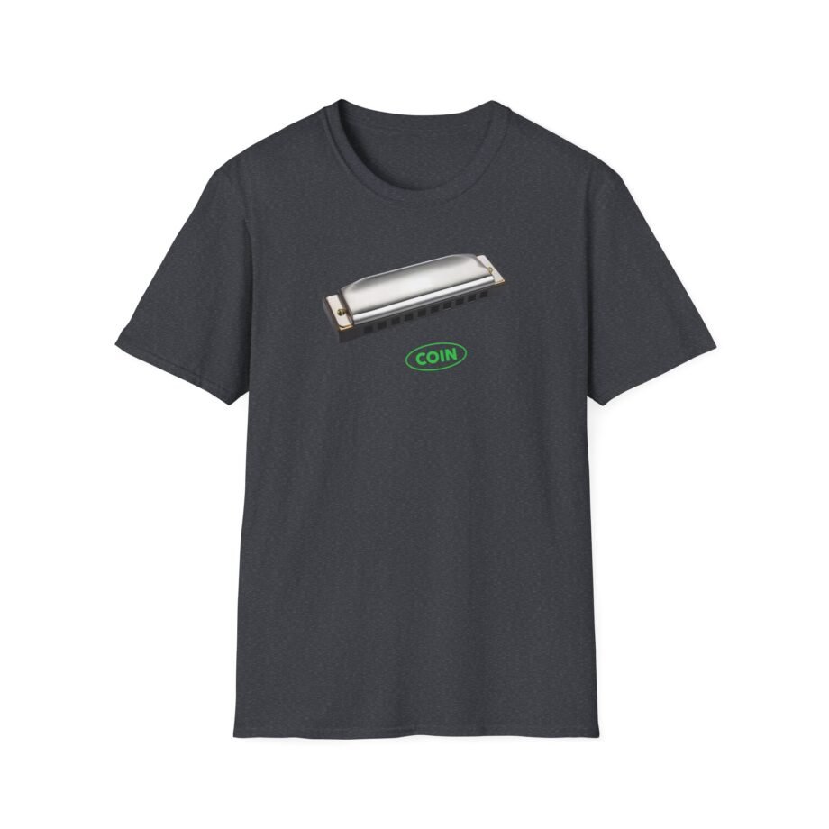 Coin Harmonica Unisex Softstyle T-shirt